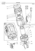 Photo 2 - Toyota 7FBRE20-1C 7FBRE20-2C Spare Parts Catalogue Reach Truck 210110 SN564300-