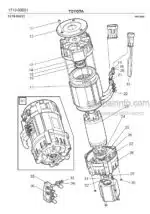 Photo 2 - Toyota 7FBRE20-1C 7FBRE20-2C Spare Parts Catalogue Reach Truck 211650 SN577200-
