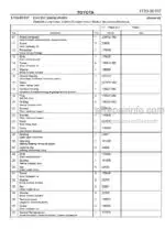 Photo 4 - Toyota 7FBRE20CC-1 7FBRE20CC-2 Spare Parts Catalogue Reach Truck 220361 SN725406-