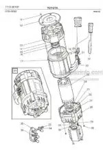 Photo 2 - Toyota 7FBRE20CC-1 7FBRE20CC-2 Spare Parts Catalogue Reach Truck 243335 SN964843-