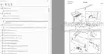 Photo 3 - Toyota 7FBRE20CC-1 7FBRE20CC-2 Spare Parts Catalogue Reach Truck 222709 SN743653-