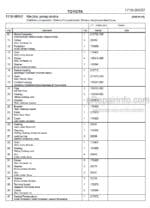Photo 4 - Toyota 7FBRE20CC-1 7FBRE20CC-2 Spare Parts Catalogue Reach Truck 222709 SN743653-