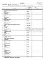 Photo 4 - Toyota 7FBRE20CC-1 7FBRE20CC-2 Spare Parts Catalogue Reach Truck 226548 SN911801-