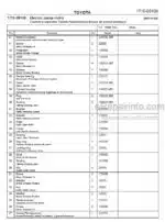 Photo 4 - Toyota 7FBRE25CC-1 7FBRE25CC-2 Spare Parts Catalogue Reach Truck 228624 SN930971-