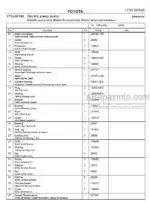 Photo 4 - Toyota 7FBRE25CC-1 7FBRE25CC-2 Spare Parts Catalogue Reach Truck 243336 SN964843-