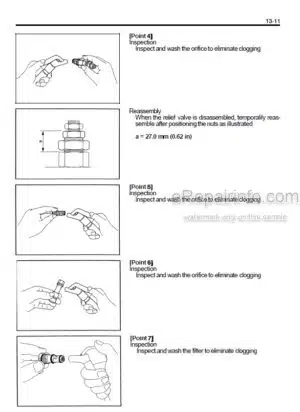 Photo 3 - Toyota 7FGCU15 7FGCU18 7FGCSU20 Repair Manual Forklift