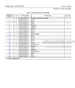 Photo 4 - Toyota 7HBW23 Parts Catalog Walkie Pallet Truck 00715-00120-14 SN24501-