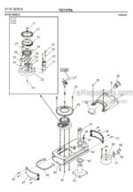 Photo 2 - Toyota 7LOP10CF Spare Parts Catalogue Order Picking Truck 244873 SN969874-