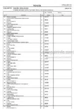 Photo 4 - Toyota 7LOP10CF Spare Parts Catalogue Order Picking Truck 231978 SN940212-