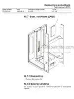 Photo 5 - Toyota 7LOP10CW 7LOP10CF Service Manual Order Picking Truck 232370-040 SN931876-