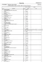 Photo 4 - Toyota 7LOP10CW Spare Parts Catalogue Order Picking Truck 243030 SN959169-