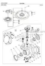 Photo 2 - Toyota 7LOP25 7LOP25P Spare Parts Catalogue Order Picking Truck 232294 SN940212-