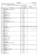 Photo 4 - Toyota 7LOP25 7LOP25P Spare Parts Catalogue Order Picking Truck 238212 SN959169-
