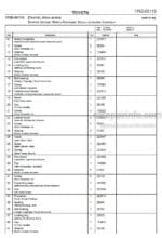 Photo 4 - Toyota 7LOP25 7LOP25P Spare Parts Catalogue Order Picking Truck 244871 SN969874-