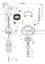 Photo 2 - Toyota 7LOP25 7LOP25P Spare Parts Catalogue Order Picking Truck 247405 SN980795-