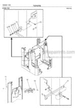 Photo 2 - Toyota 7PLL24 Spare Parts Catalogue Powered Pallet Truck 201149 SN432704-