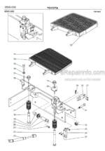 Photo 2 - Toyota 7PLL24 Spare Parts Catalogue Powered Pallet Truck 202260 SN438898-