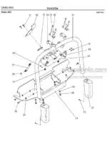Photo 2 - Toyota 7PLL24 Spare Parts Catalogue Powered Pallet Truck 202602 SN434185-