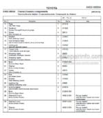 Photo 4 - Toyota 7PLL24 Spare Parts Catalogue Powered Pallet Truck 221003 SN730980-