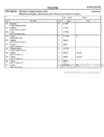 Photo 4 - Toyota 7PLL24 Spare Parts Catalogue Powered Pallet Truck 222654 SN744741-
