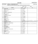 Photo 4 - Toyota 7PLL24 Spare Parts Catalogue Powered Pallet Truck 244863 SN971035-