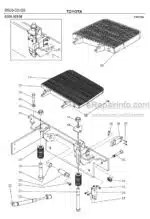 Photo 2 - Toyota 7PLL24 Spare Parts Catalogue Powered Pallet Truck 212118 SN578959-