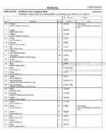 Photo 4 - Toyota 7PLL24 Spare Parts Catalogue Powered Pallet Truck 212118 SN578959-