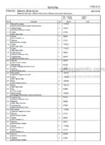 Photo 4 - Toyota 7PM18 7PM20 7PM20N Spare Parts Catalogue Powered Pallet Truck 182902 SN413000-
