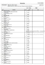 Photo 4 - Toyota 7PM18 7PM20 7PM20N Spare Parts Catalogue Powered Pallet Truck 210494 SN570989-