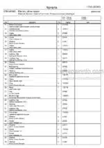 Photo 4 - Toyota 7PM18 7PM20 7PM20N Spare Parts Catalogue Powered Pallet Truck 210494 SN570989-