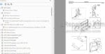 Photo 3 - Toyota 7PM18 7PM20 7PM20N Spare Parts Catalogue Powered Pallet Truck 213282 SN580443-