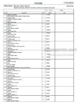 Photo 4 - Toyota 7PM18 7PM20 7PM20N Spare Parts Catalogue Powered Pallet Truck 213282 SN580443-