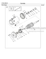 Photo 2 - Toyota 7PM18 7PM20 7PM20N Spare Parts Catalogue Powered Pallet Truck 213796 SN583112-