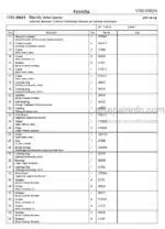 Photo 4 - Toyota 7PM18 7PM20 7PM20N Spare Parts Catalogue Powered Pallet Truck 213796 SN583112-