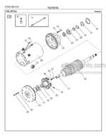 Photo 2 - Toyota 7PM18 7PM20 7PM20N Spare Parts Catalogue Powered Pallet Truck 216637 SN704423-