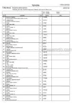 Photo 4 - Toyota 7PM18 7PM20 7PM20N Spare Parts Catalogue Powered Pallet Truck 216637 SN704423-