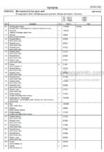 Photo 4 - Toyota 7PM18 7PM20 7PM20N Spare Parts Catalogue Powered Pallet Truck 201143 SN432442-