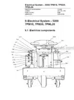 Photo 5 - Toyota 7PM18 7PM20 7PML20 7PLL24 Service Guide Powered Pallet Truck 225842-040 SN723984-