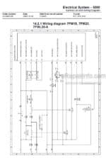 Photo 4 - Toyota 7PM18 7PM20 7PML20 Service Manual Powered Pallet Truck 222995-040 SN723984-