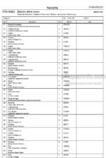 Photo 4 - Toyota 7PML20-6 7PML20-8 Spare Parts Catalogue Powered Pallet Truck 210497 SN570989-
