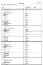 Photo 4 - Toyota 7PML20-6 7PML20-8 Spare Parts Catalogue Powered Pallet Truck 212235 SN574415-