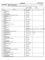 Photo 4 - Toyota 7PML20-6 7PML20-8 Spare Parts Catalogue Powered Pallet Truck 214454 SN589637-