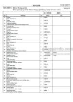 Photo 4 - Toyota 7PML20-6 7PML20-8 Spare Parts Catalogue Powered Pallet Truck 218934 SN718954-