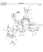 Photo 2 - Toyota 7PML20-6 7PML20-8 Spare Parts Catalogue Powered Pallet Truck 224755 SN910327-