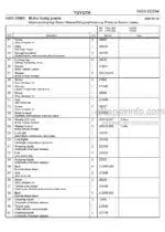 Photo 4 - Toyota 7PML20-6 7PML20-8 Spare Parts Catalogue Powered Pallet Truck 243227 SN963650-