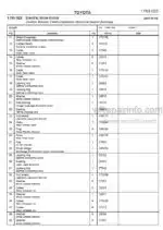 Photo 4 - Toyota 7PML20-6 7PML20-8 Spare Parts Catalogue Powered Pallet Truck 182901 SN413000-