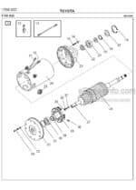 Photo 2 - Toyota 7PML20-6 7PML20-8 Spare Parts Catalogue Powered Pallet Truck 201146 SN432442-