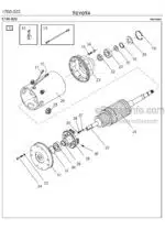 Photo 2 - Toyota 7PML20-6 7PML20-8 Spare Parts Catalogue Powered Pallet Truck 201146 SN432442-
