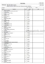 Photo 4 - Toyota 7PML20-6 7PML20-8 Spare Parts Catalogue Powered Pallet Truck 201146 SN432442-