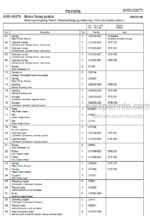 Photo 4 - Toyota 7SLL12.5F 7SLL16F Spare Parts Catalogue Powered Pallet Stacker 221279 SN738240-